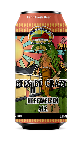 Bees Be Crazy | Hefeweizen Ale | Duesterbeck's | Elkhorn WI